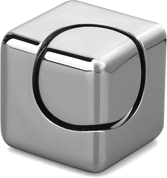 Infinity Fidget Cube, 2 in 1 Fidget Spinner Toy for Kids Adults, Metal Transformable Fidget Block, Office Desk Toy Gadget, Stress Relief Birthday Christmas Stocking Stuffer Gift for Boys Girls