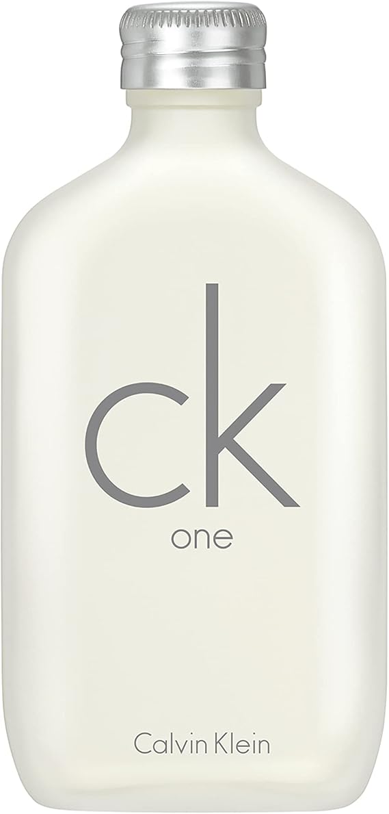 CALVIN KLEIN CK One - Unisex Eau de Toilette for All - Citrus & Aromatic Fragrance with Notes of Green Tea, Nutmeg and Musk - Medium Longevity - 100ml