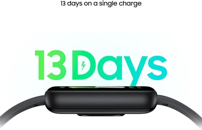Samsung Galaxy Fit3, Smart Watch, Fitness Tracker, Health Monitoring, Black, 3 Year Samsung Extended Warranty (UK Version)