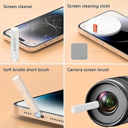 20-in-1 Laptop Screen Keyboard Cleaning kit, Cell Phone Cleaning kit, Airpod Cleaning kit, Electronics Cleaning kit for Mobile Phones, Tablets, Computers, Computer Monitors, TV Camera Lenses